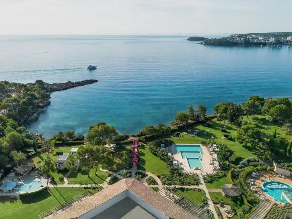 the st regis mardavall mallorca resort ausblick auf das meer
